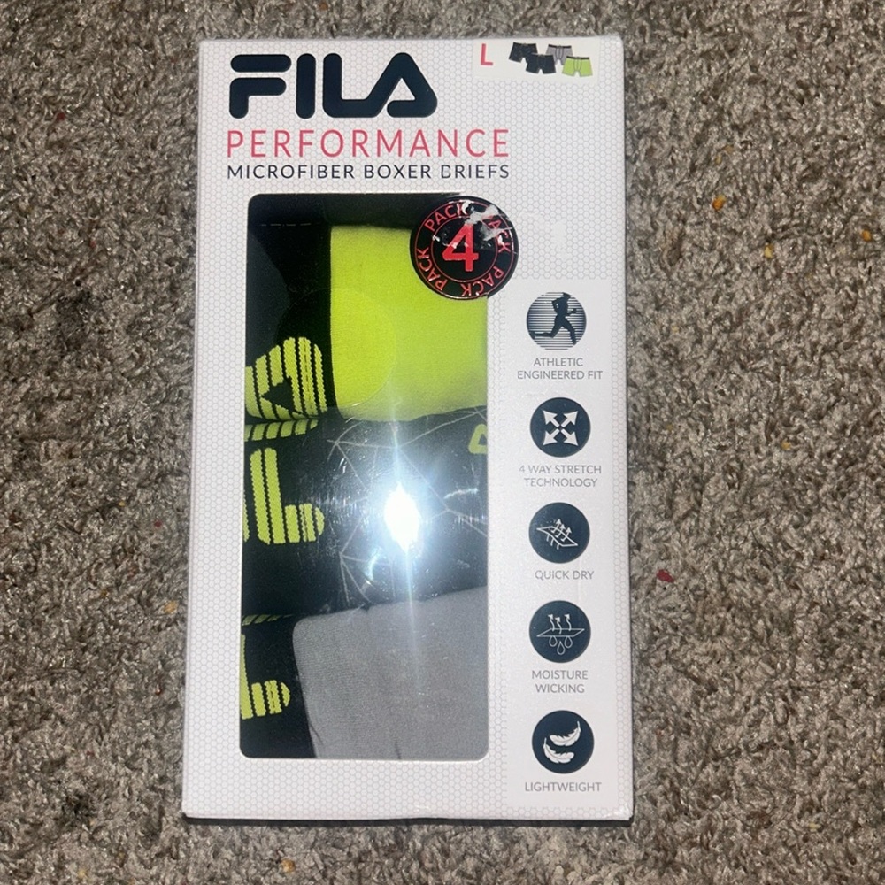 Mens fila boxers